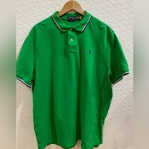 Polo Ralph Lauren polo shirt. Men’s short sleeve. Green size XXL Classic Fit